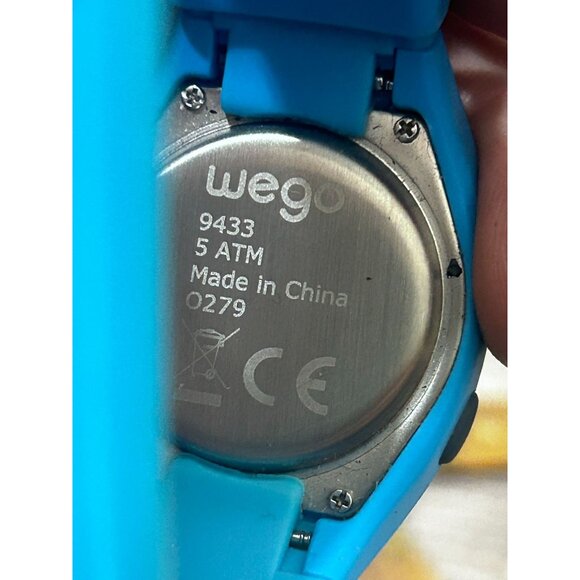 Wego Unisex Adult Blue Buckle Band Digital Watch Water Resistant - Picture 4 of 4